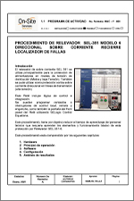 Prodecedimiento Relevador SEL 351  Enero / 2021